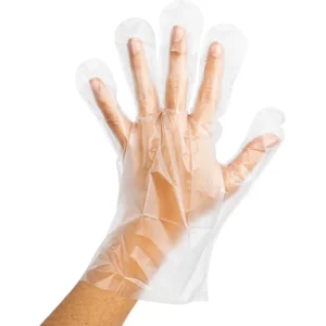 LUVA PLASTICO DESCARTAVEL C/100